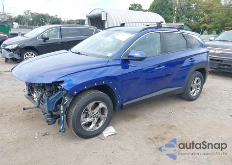 2022 Hyundai Tucson Sel from USA, damaged, VIN 5NMJBCAE8NH141903